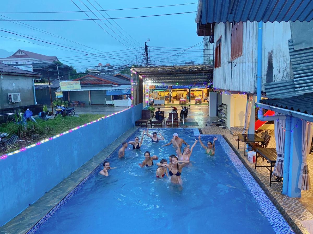 Vang Vieng Freedom Hostel 2 Ngoại thất bức ảnh